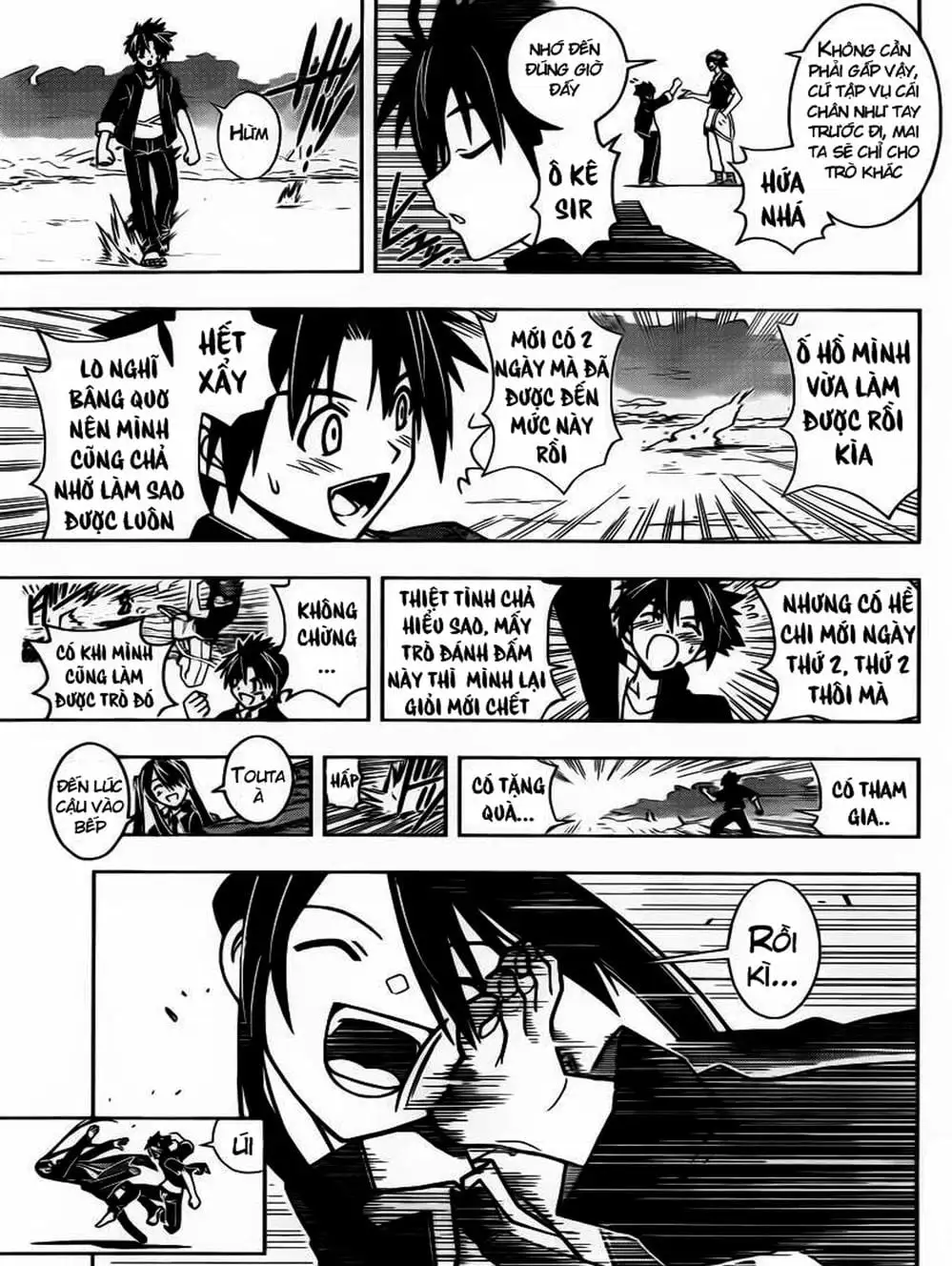 Truyện Tranh Lựa Chọn Phân Kỳ - Uq Holder! trang 9