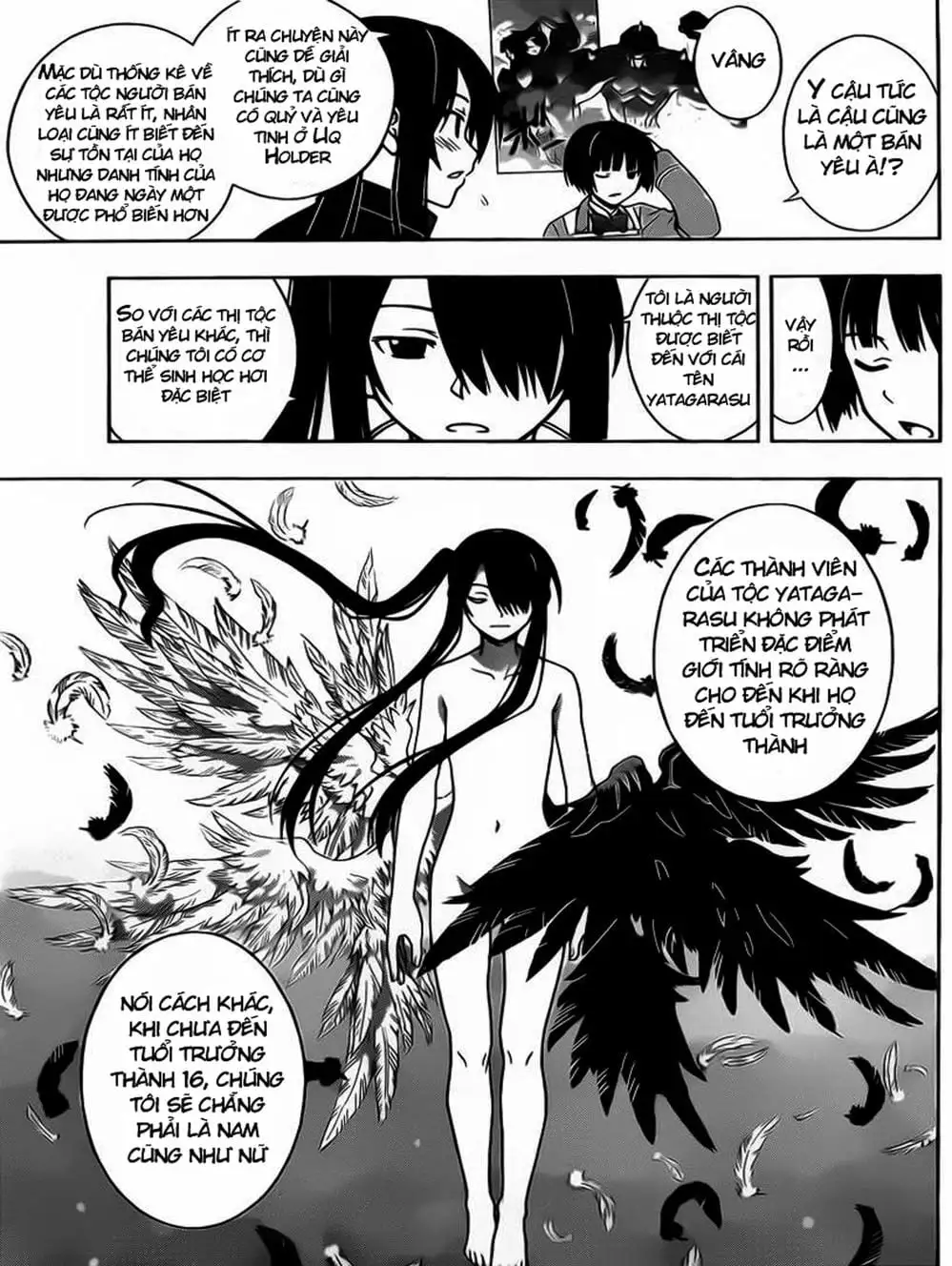 Truyện Tranh Lựa Chọn Phân Kỳ - Uq Holder! trang 9