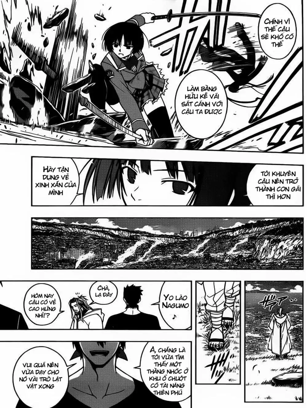Truyện Tranh Lựa Chọn Phân Kỳ - Uq Holder! trang 9