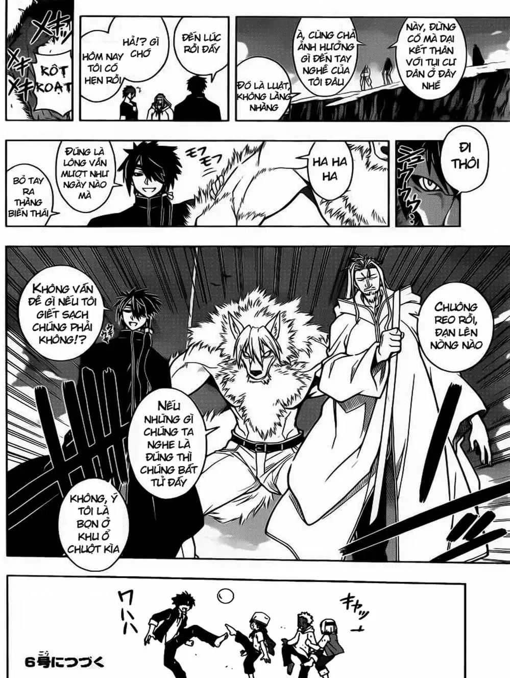 Truyện Tranh Lựa Chọn Phân Kỳ - Uq Holder! trang 9