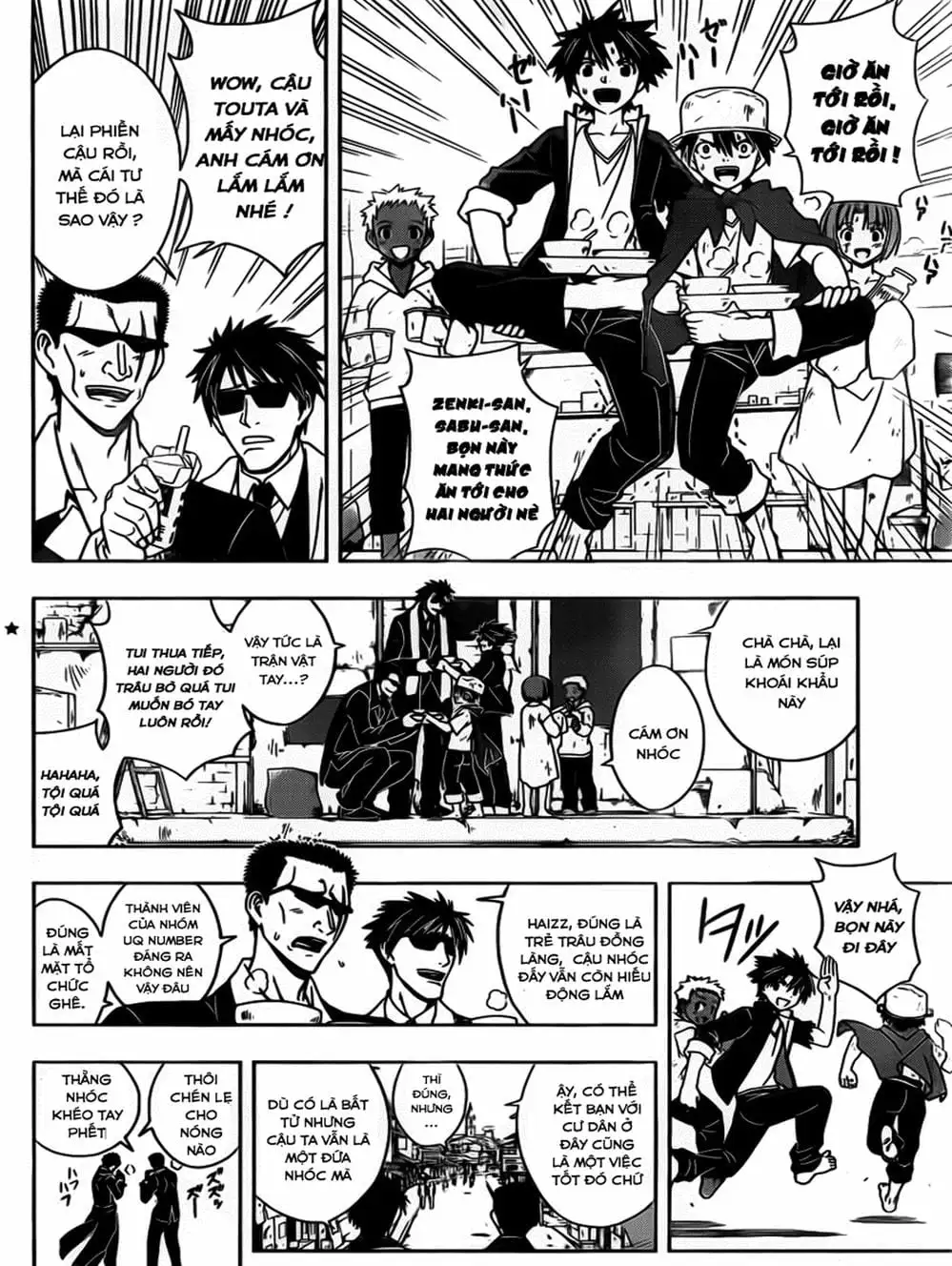 Truyện Tranh Lựa Chọn Phân Kỳ - Uq Holder! trang 9