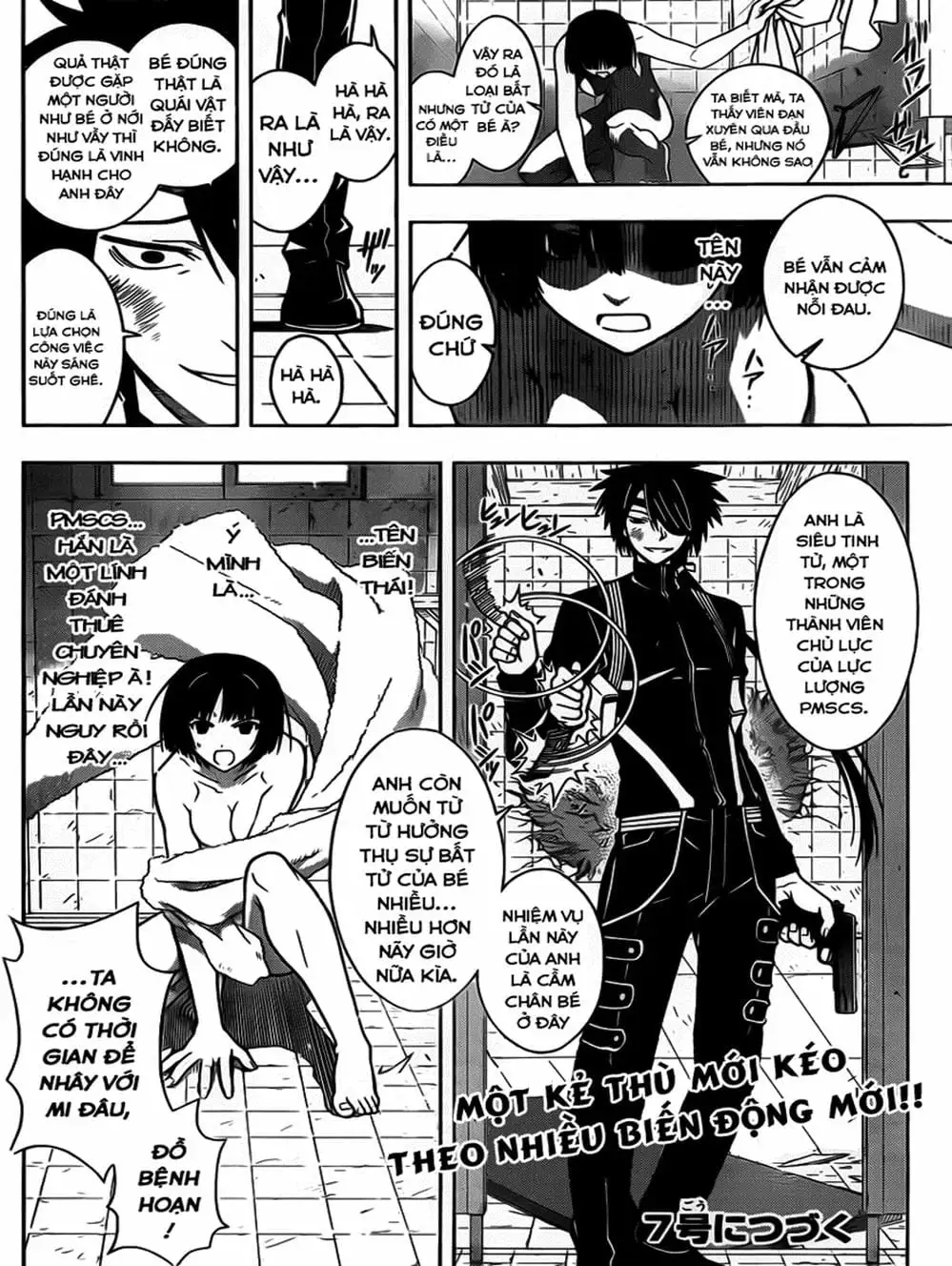 Truyện Tranh Lựa Chọn Phân Kỳ - Uq Holder! trang 9