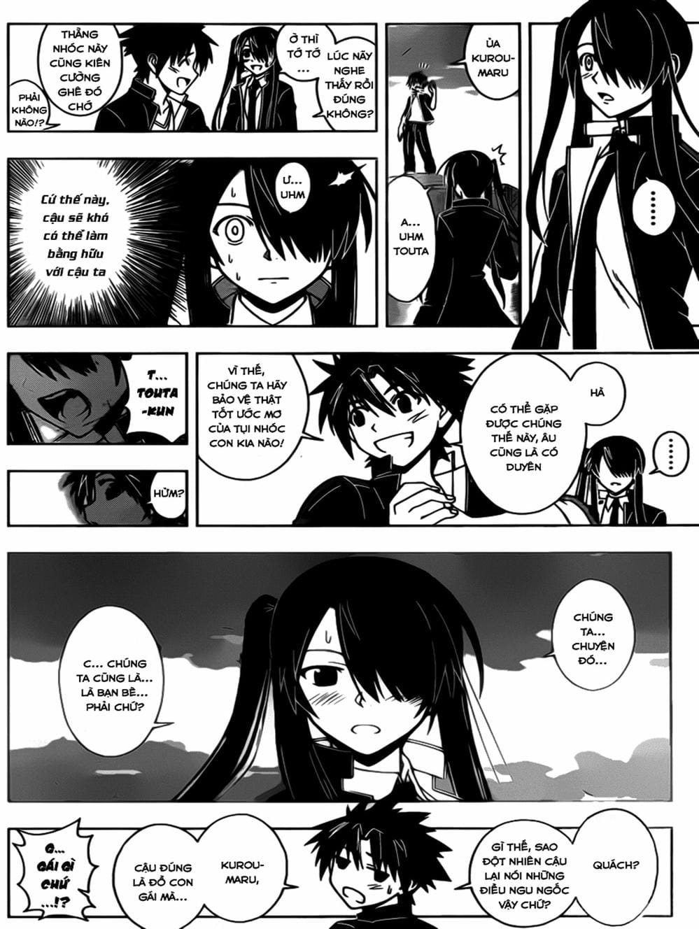 Truyện Tranh Lựa Chọn Phân Kỳ - Uq Holder! trang 9