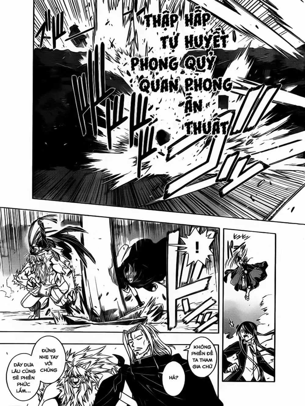 Truyện Tranh Lựa Chọn Phân Kỳ - Uq Holder! trang 9