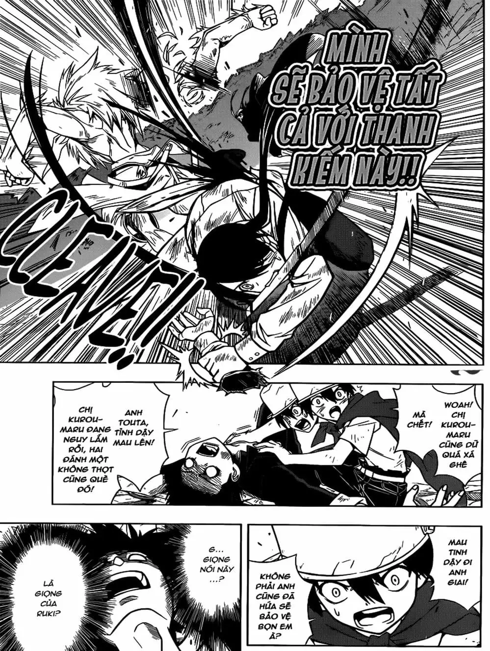 Truyện Tranh Lựa Chọn Phân Kỳ - Uq Holder! trang 9