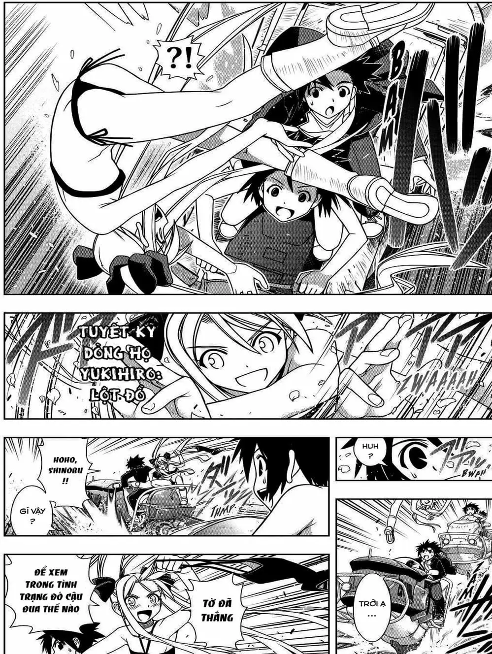 Truyện Tranh Lựa Chọn Phân Kỳ - Uq Holder! trang 9