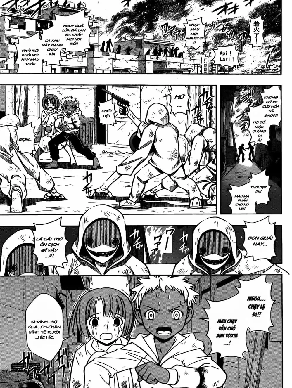 Truyện Tranh Lựa Chọn Phân Kỳ - Uq Holder! trang 9