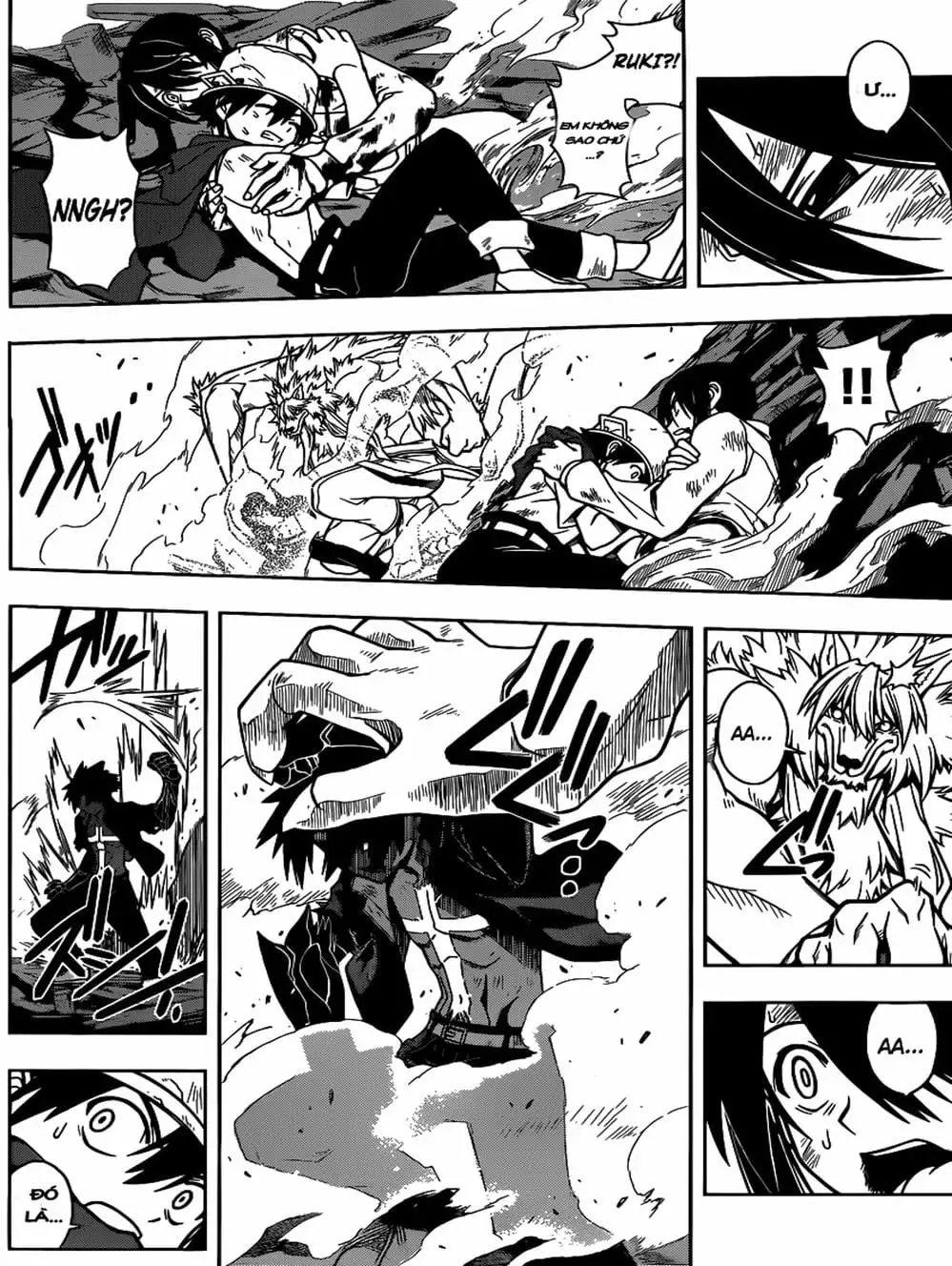 Truyện Tranh Lựa Chọn Phân Kỳ - Uq Holder! trang 9