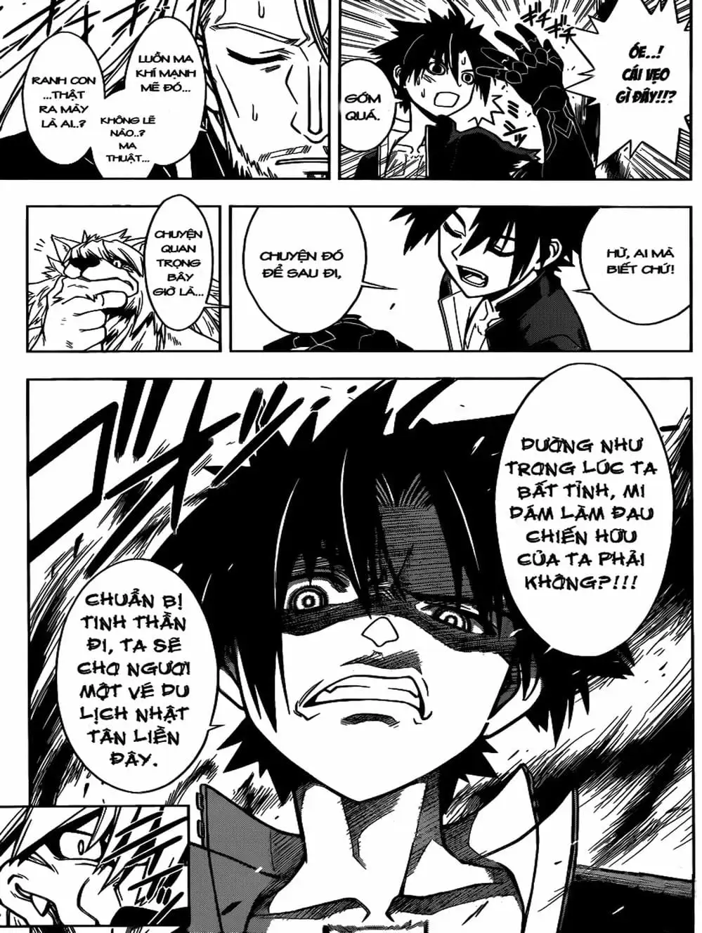 Truyện Tranh Lựa Chọn Phân Kỳ - Uq Holder! trang 9