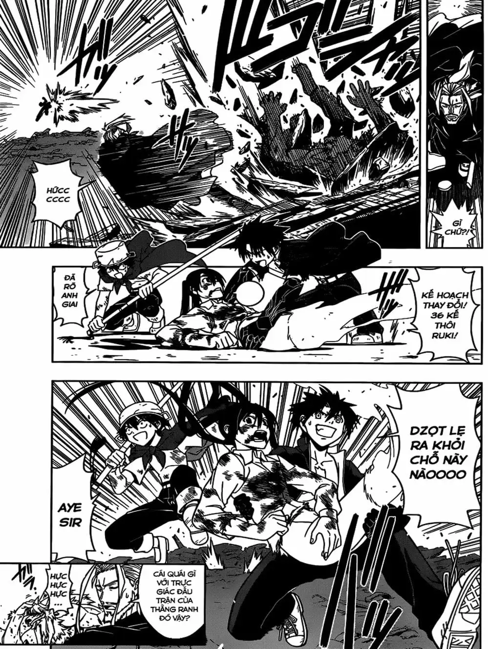 Truyện Tranh Lựa Chọn Phân Kỳ - Uq Holder! trang 9