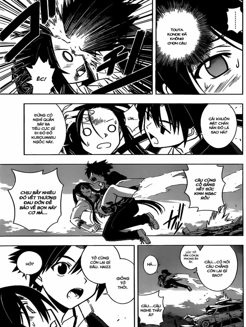 Truyện Tranh Lựa Chọn Phân Kỳ - Uq Holder! trang 9