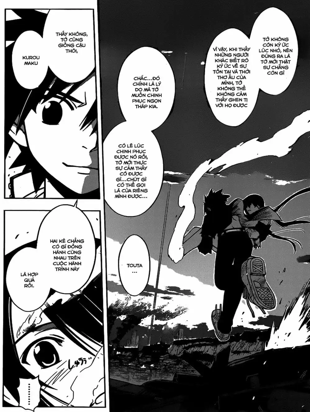 Truyện Tranh Lựa Chọn Phân Kỳ - Uq Holder! trang 9