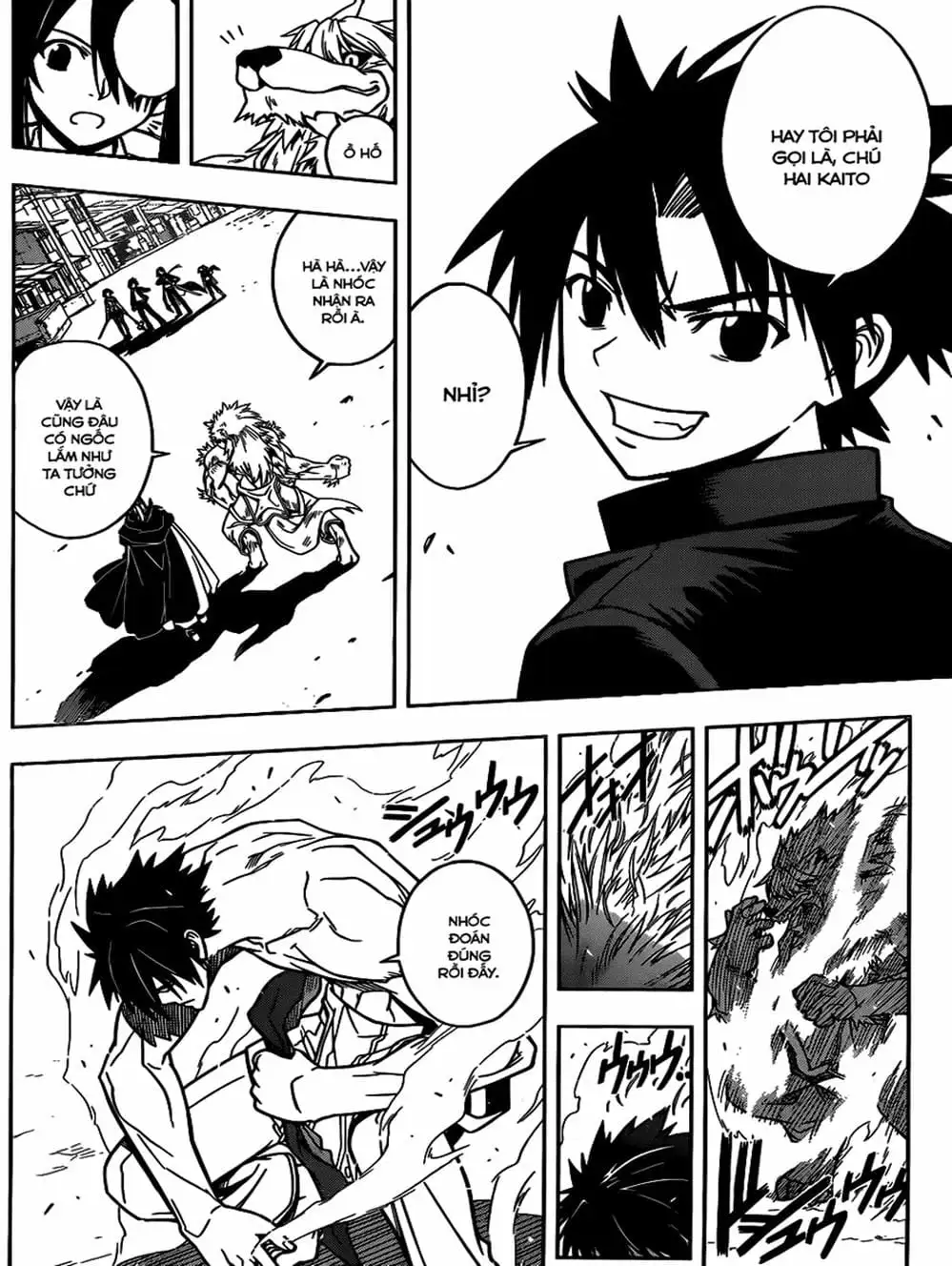Truyện Tranh Lựa Chọn Phân Kỳ - Uq Holder! trang 9