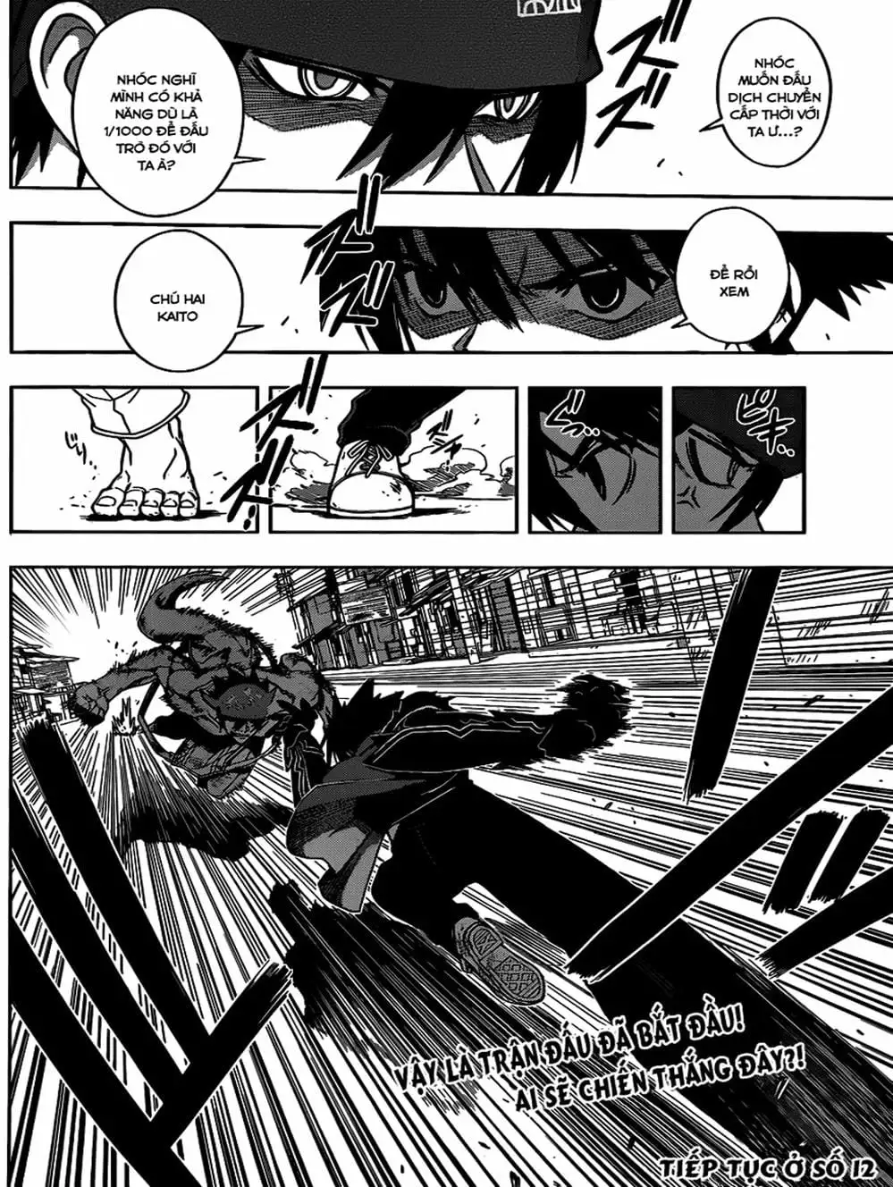 Truyện Tranh Lựa Chọn Phân Kỳ - Uq Holder! trang 9