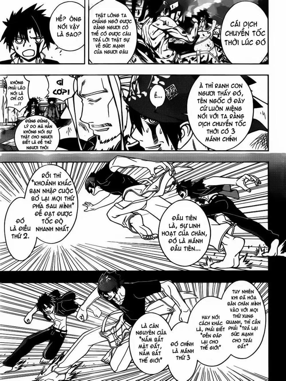 Truyện Tranh Lựa Chọn Phân Kỳ - Uq Holder! trang 9