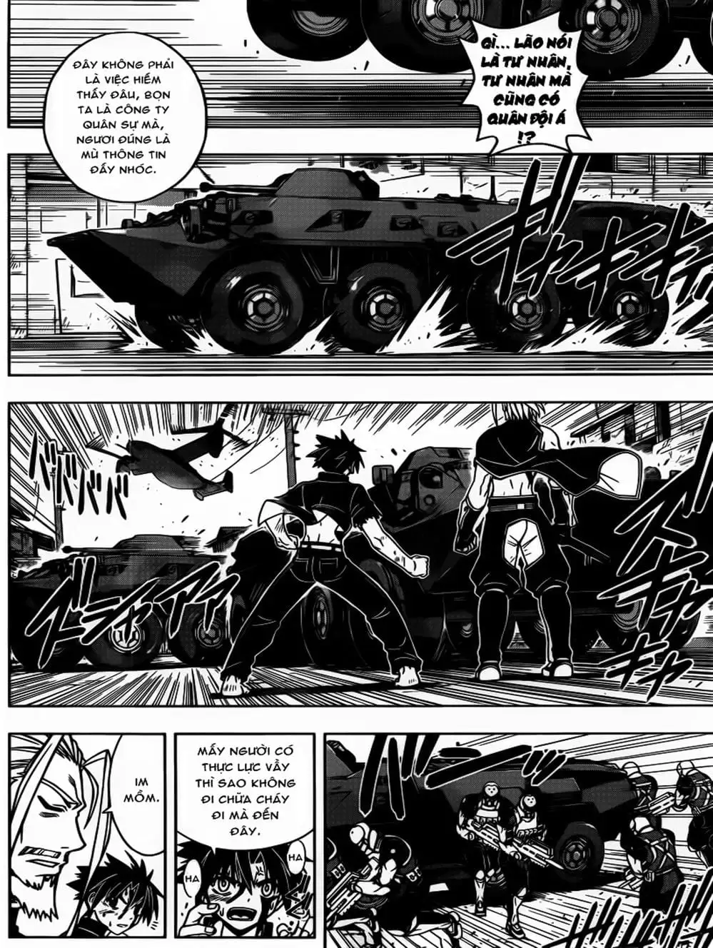 Truyện Tranh Lựa Chọn Phân Kỳ - Uq Holder! trang 9