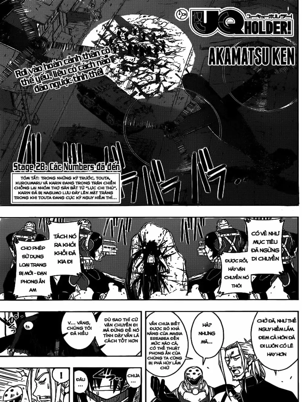 Truyện Tranh Lựa Chọn Phân Kỳ - Uq Holder! trang 9