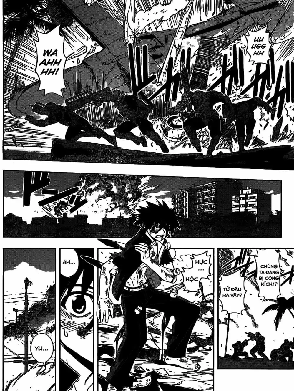 Truyện Tranh Lựa Chọn Phân Kỳ - Uq Holder! trang 9