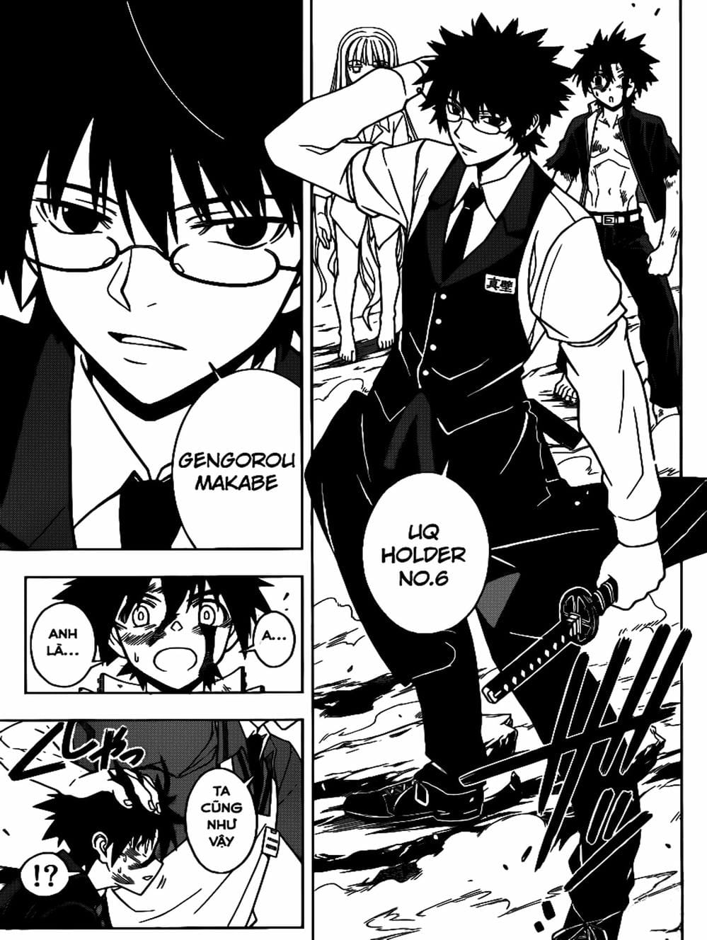Truyện Tranh Lựa Chọn Phân Kỳ - Uq Holder! trang 9