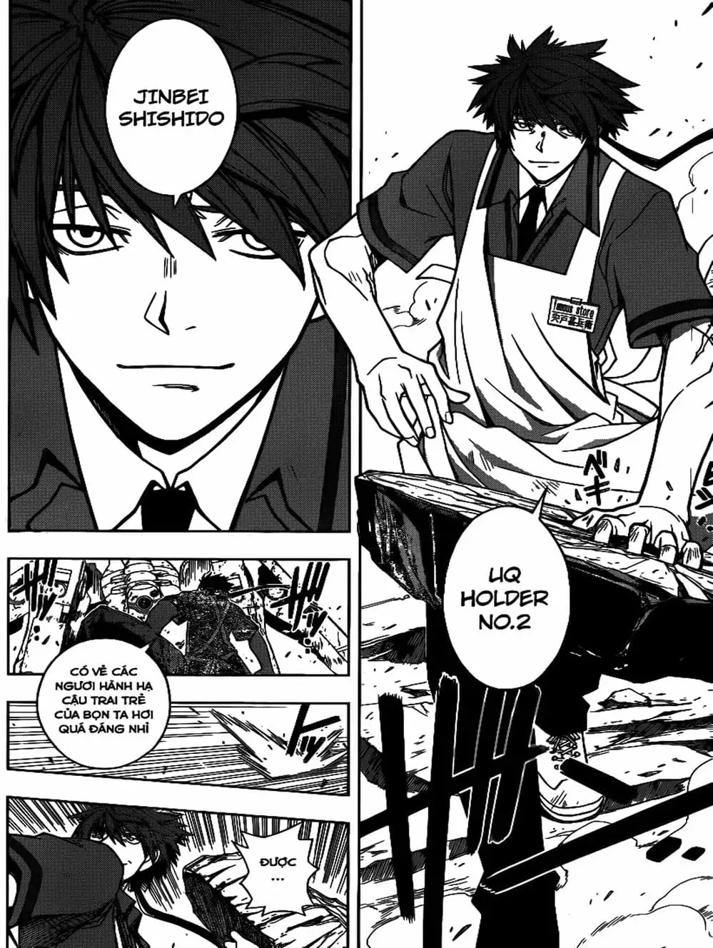 Truyện Tranh Lựa Chọn Phân Kỳ - Uq Holder! trang 9