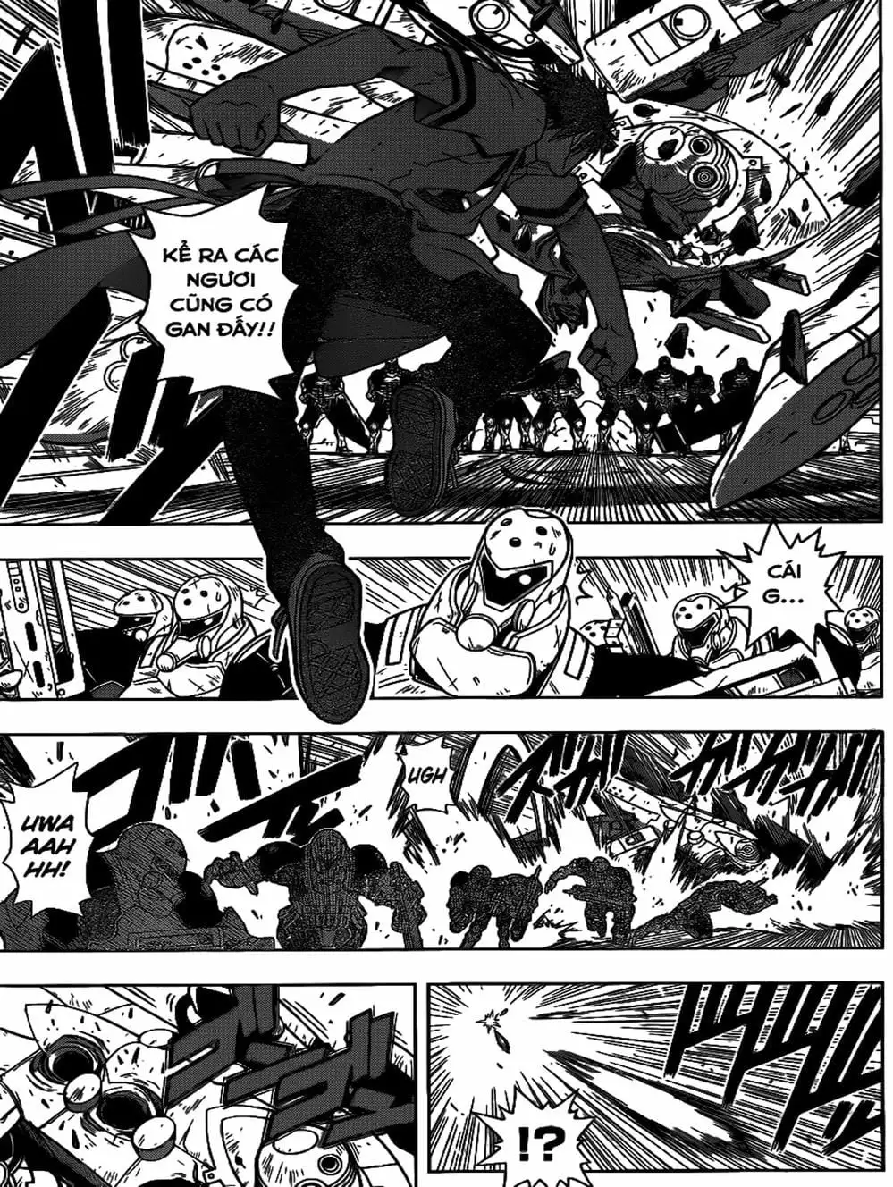 Truyện Tranh Lựa Chọn Phân Kỳ - Uq Holder! trang 9