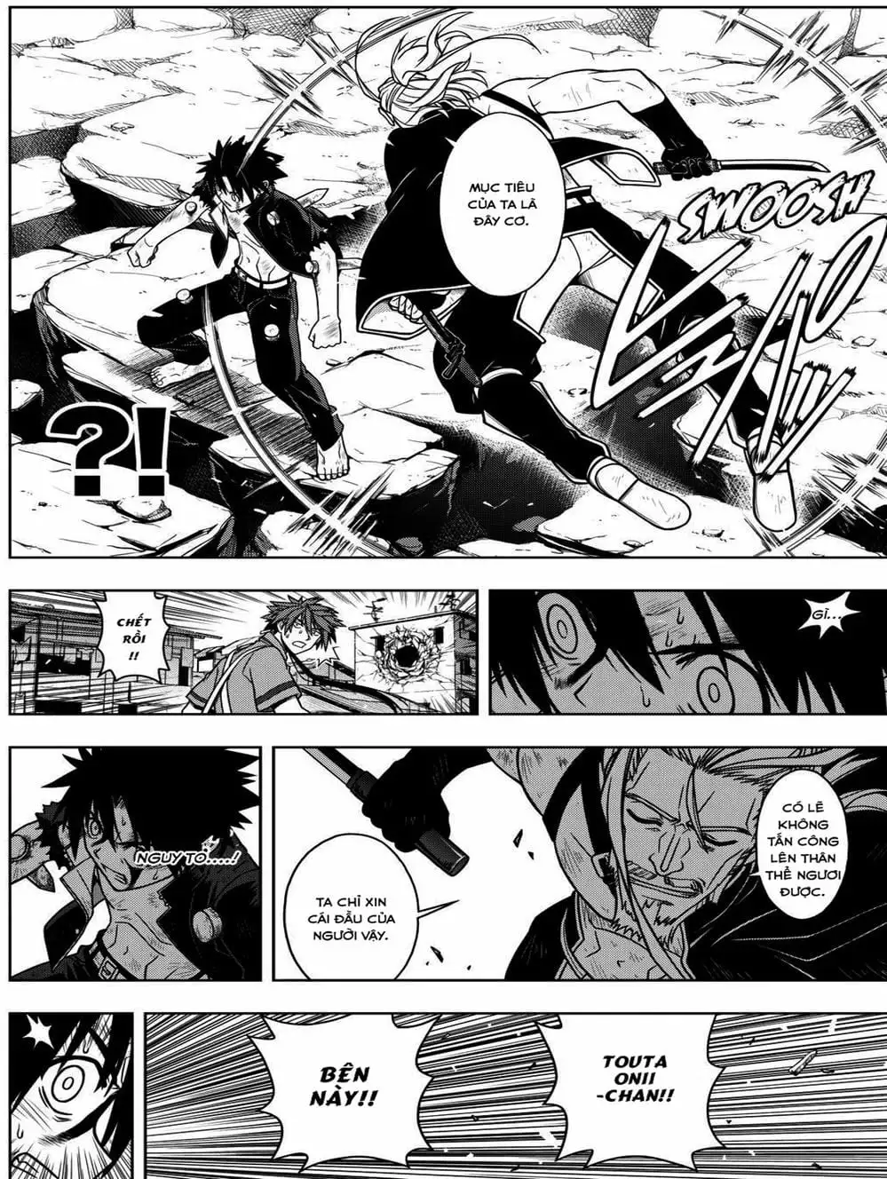 Truyện Tranh Lựa Chọn Phân Kỳ - Uq Holder! trang 9