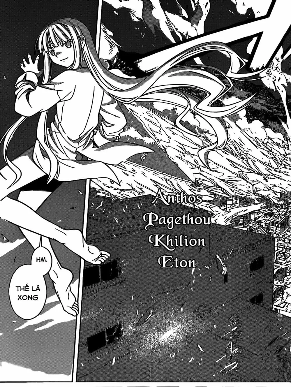 Truyện Tranh Lựa Chọn Phân Kỳ - Uq Holder! trang 9