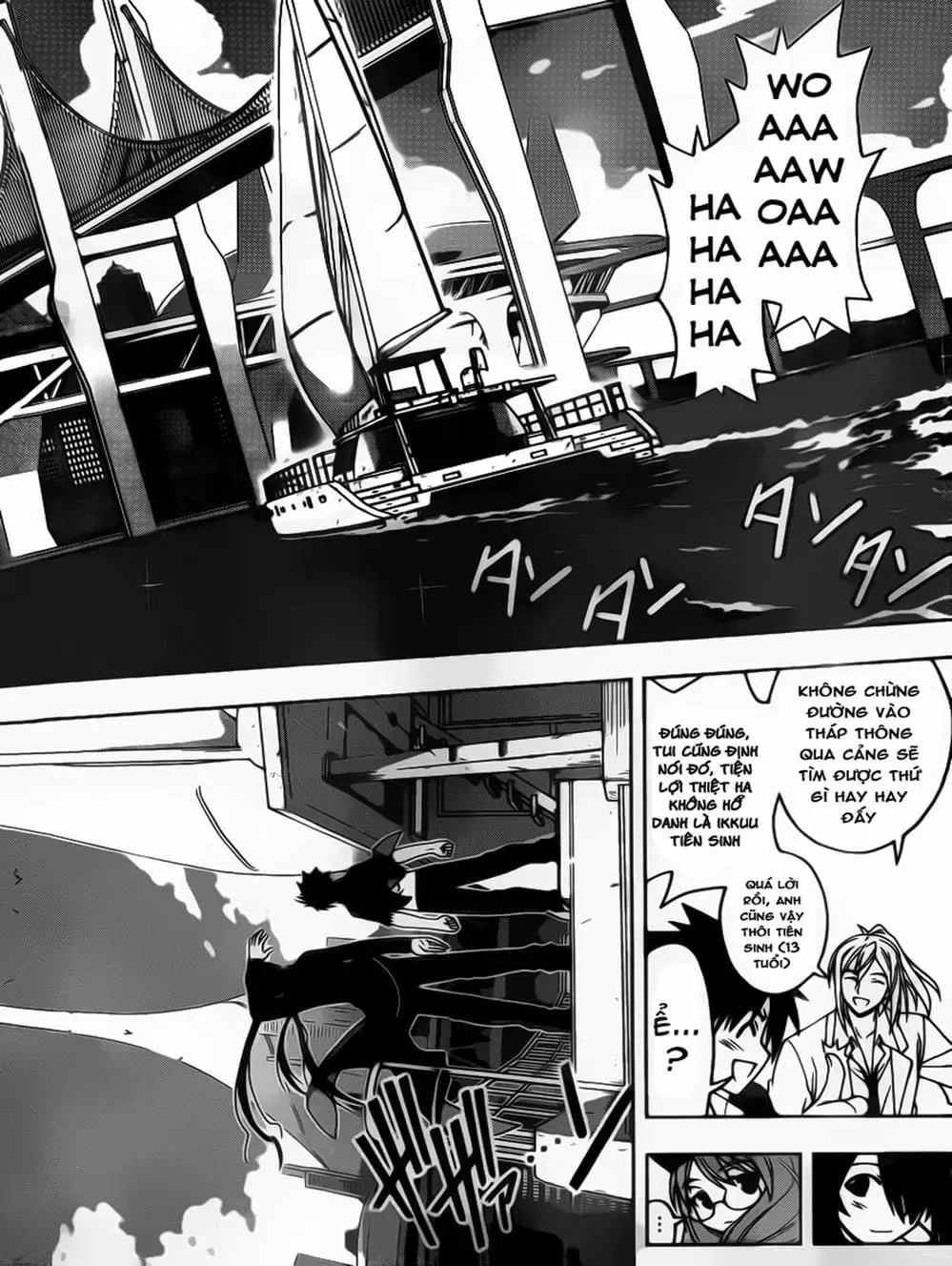 Truyện Tranh Lựa Chọn Phân Kỳ - Uq Holder! trang 9