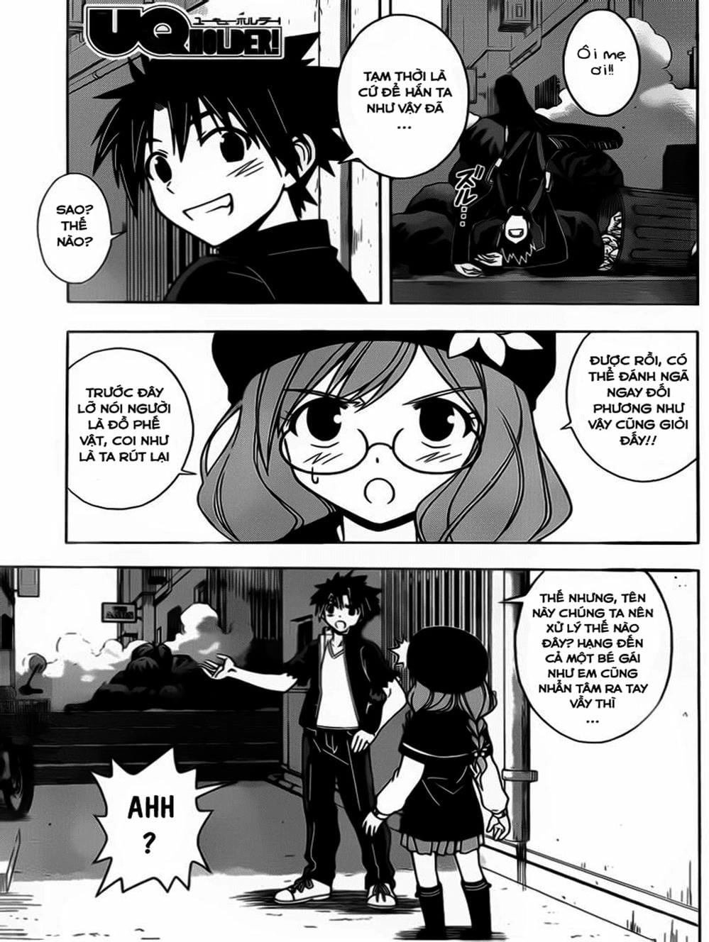 Truyện Tranh Lựa Chọn Phân Kỳ - Uq Holder! trang 9