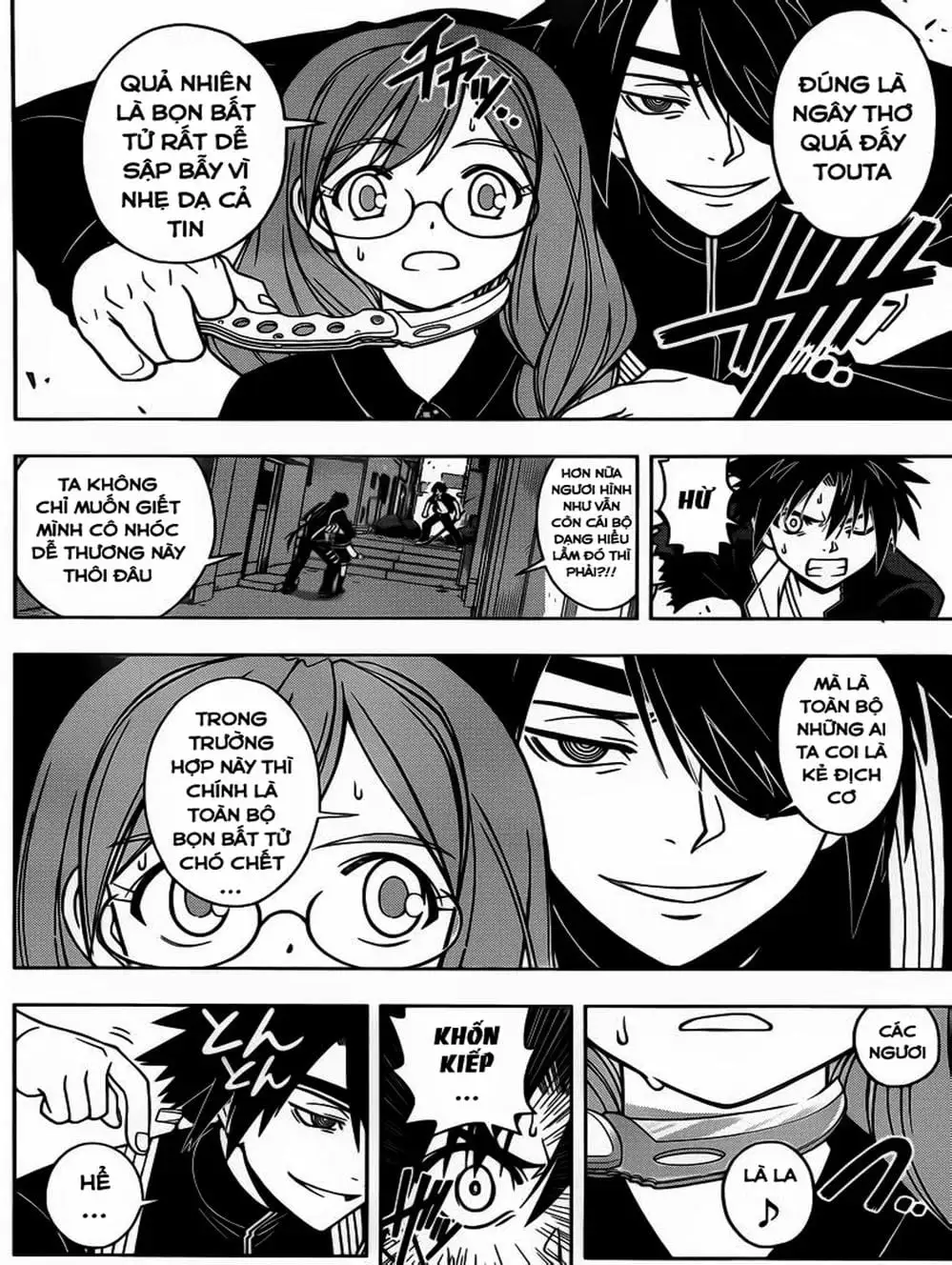 Truyện Tranh Lựa Chọn Phân Kỳ - Uq Holder! trang 9