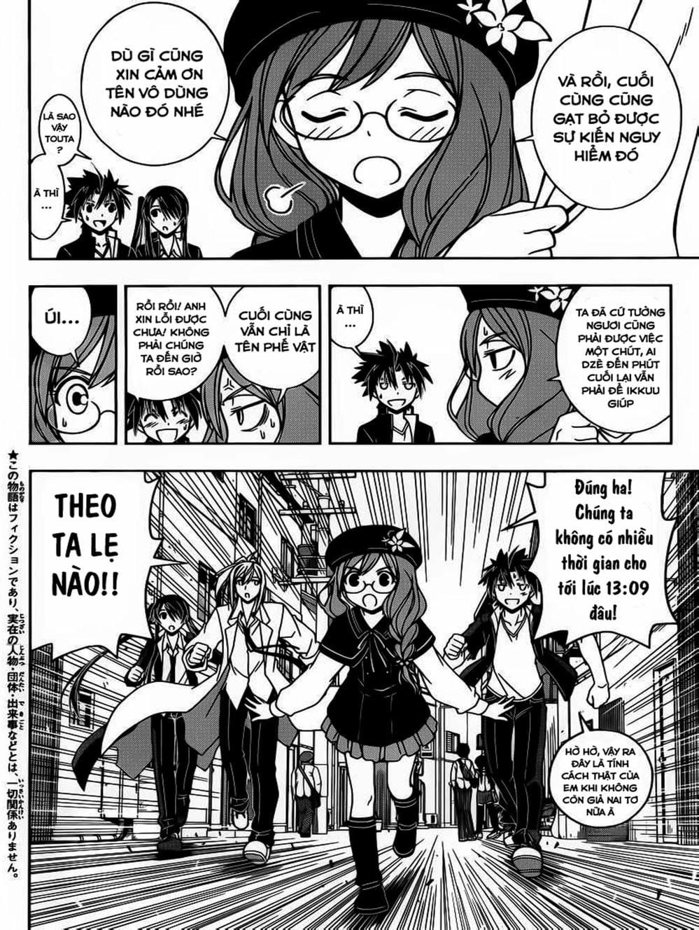 Truyện Tranh Lựa Chọn Phân Kỳ - Uq Holder! trang 9