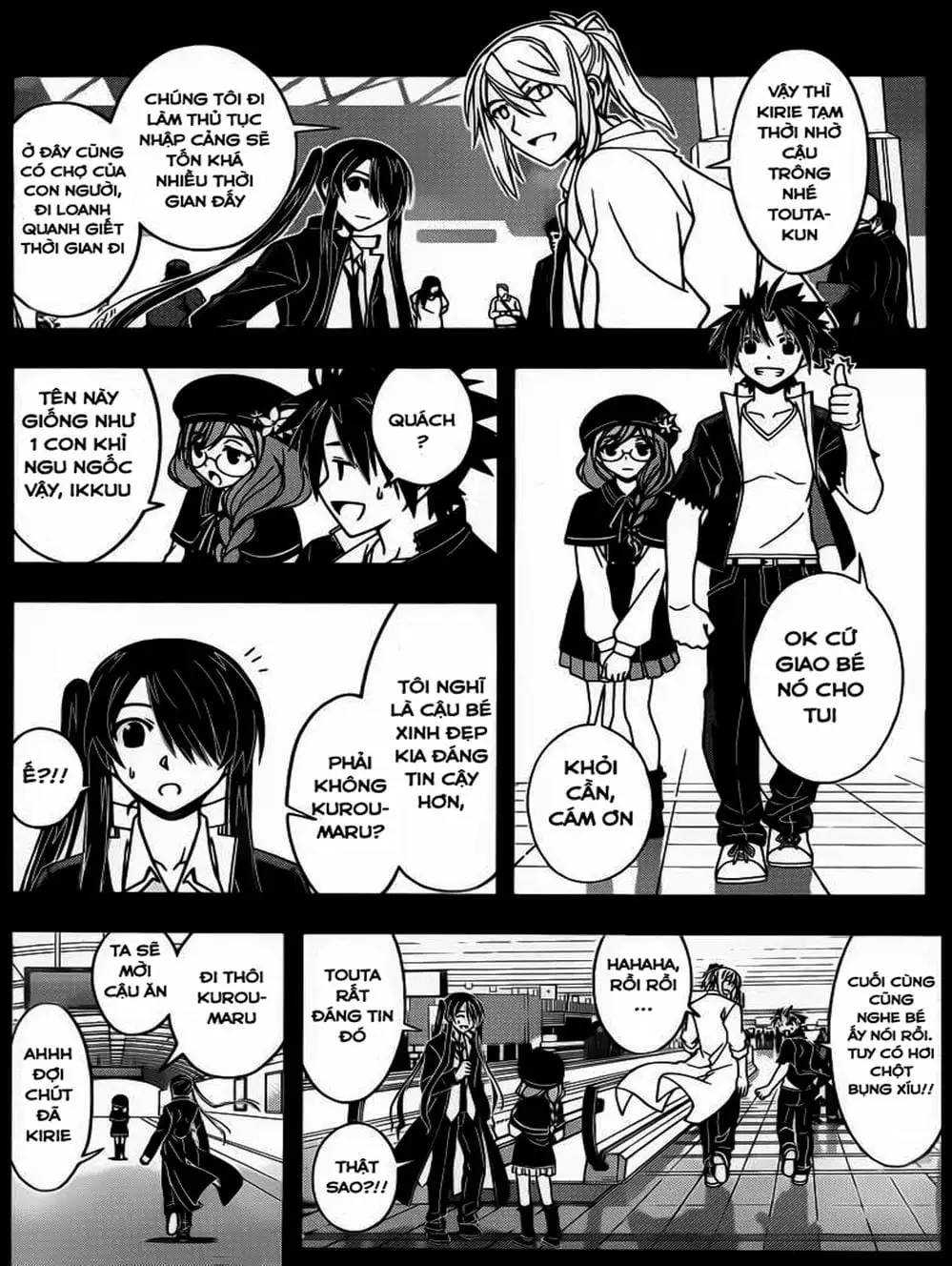 Truyện Tranh Lựa Chọn Phân Kỳ - Uq Holder! trang 9