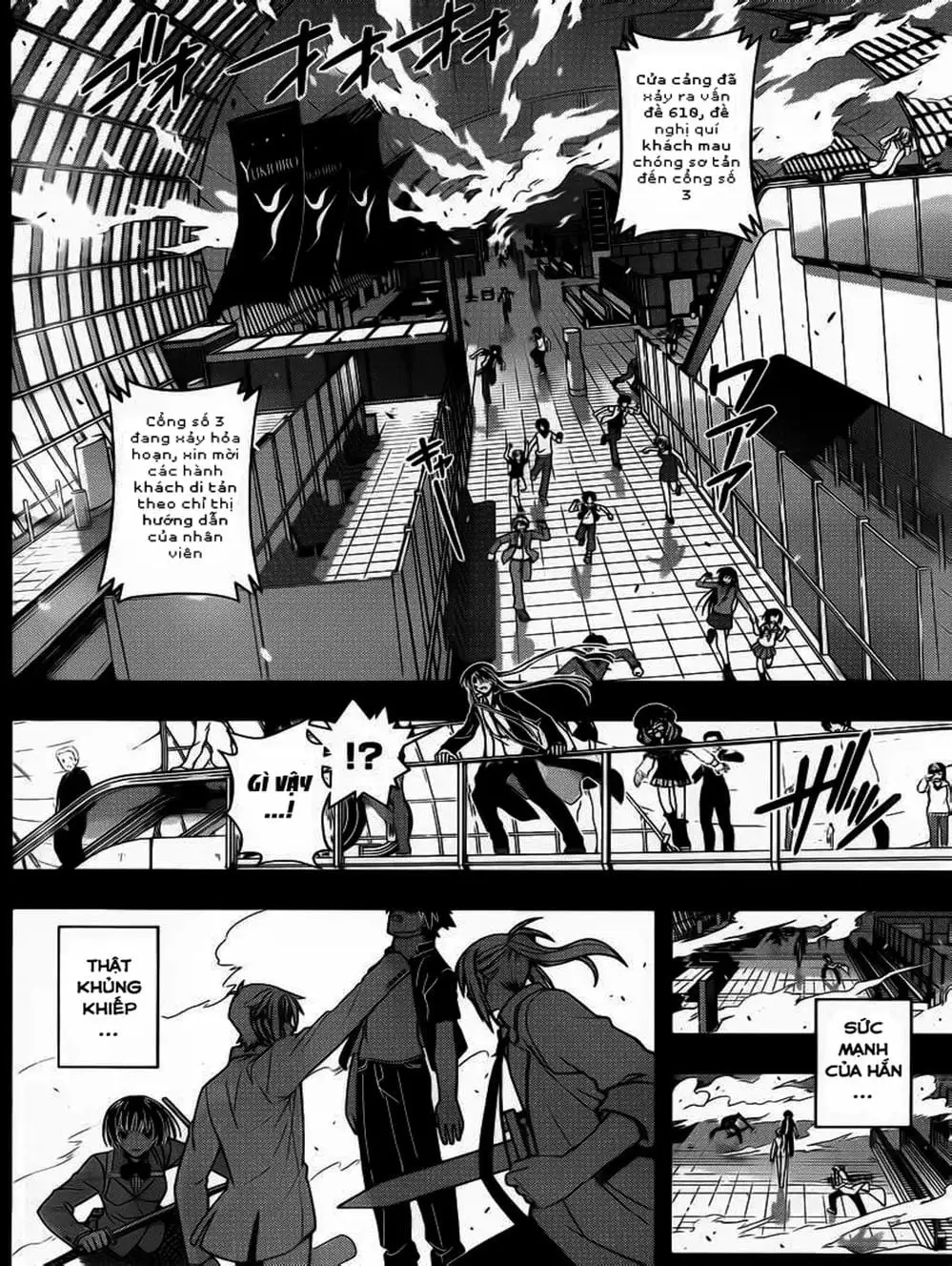Truyện Tranh Lựa Chọn Phân Kỳ - Uq Holder! trang 9
