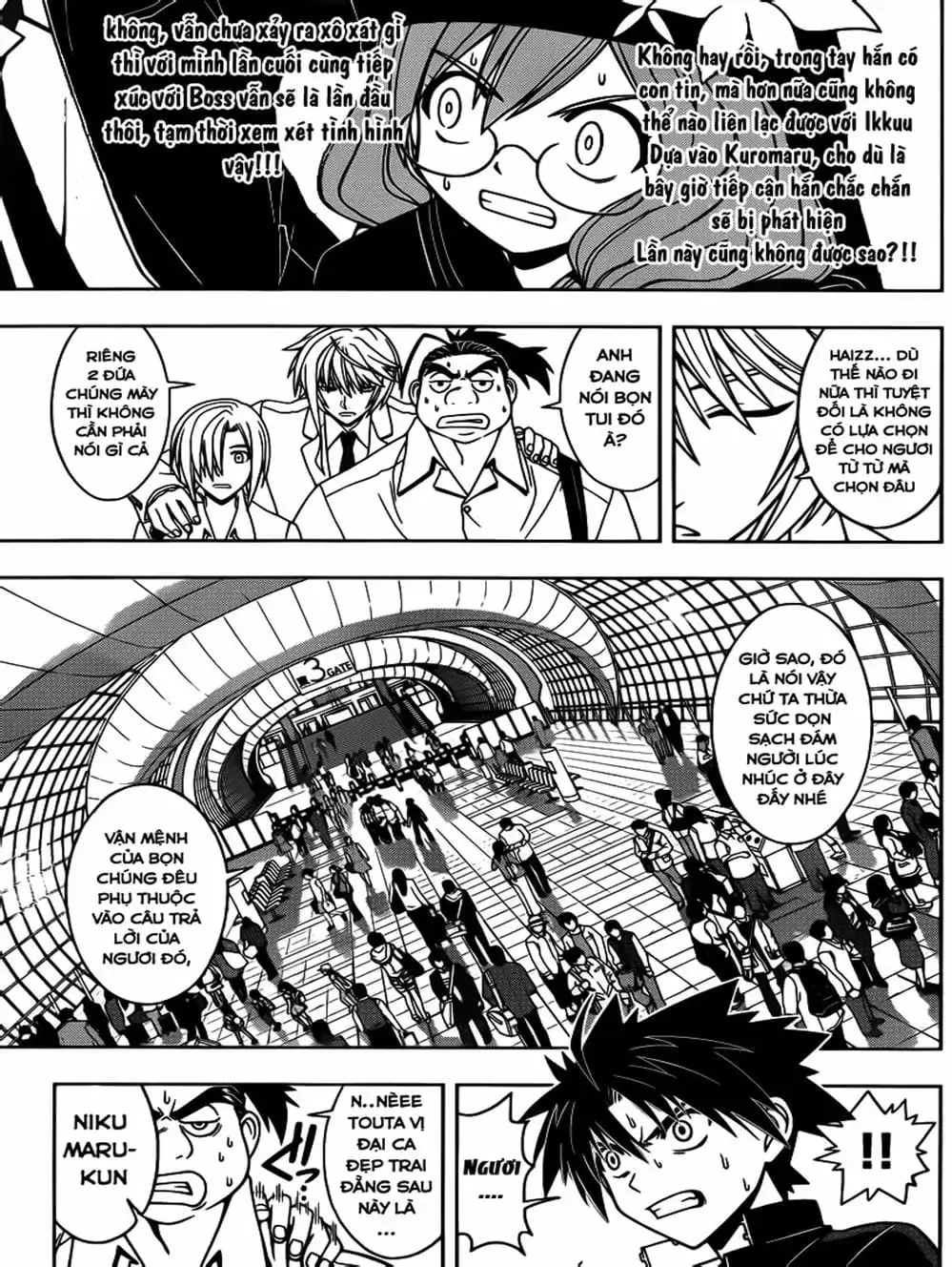 Truyện Tranh Lựa Chọn Phân Kỳ - Uq Holder! trang 9