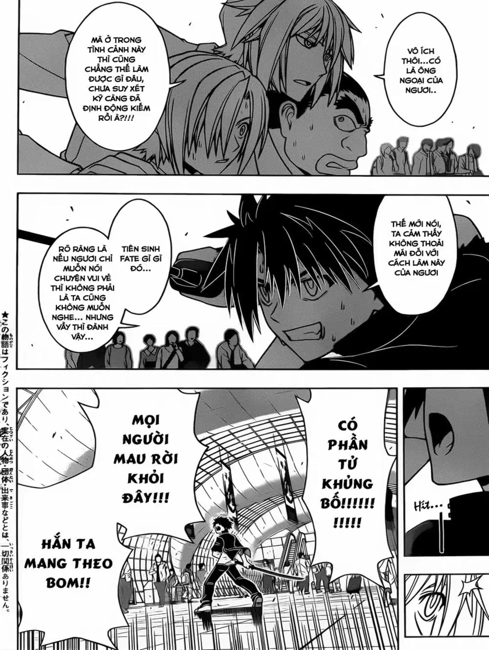 Truyện Tranh Lựa Chọn Phân Kỳ - Uq Holder! trang 9