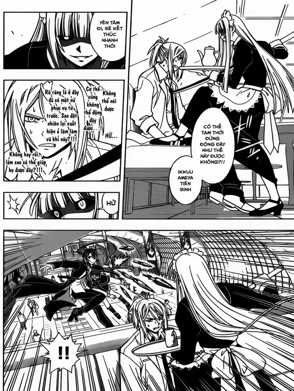 Truyện Tranh Lựa Chọn Phân Kỳ - Uq Holder! trang 9