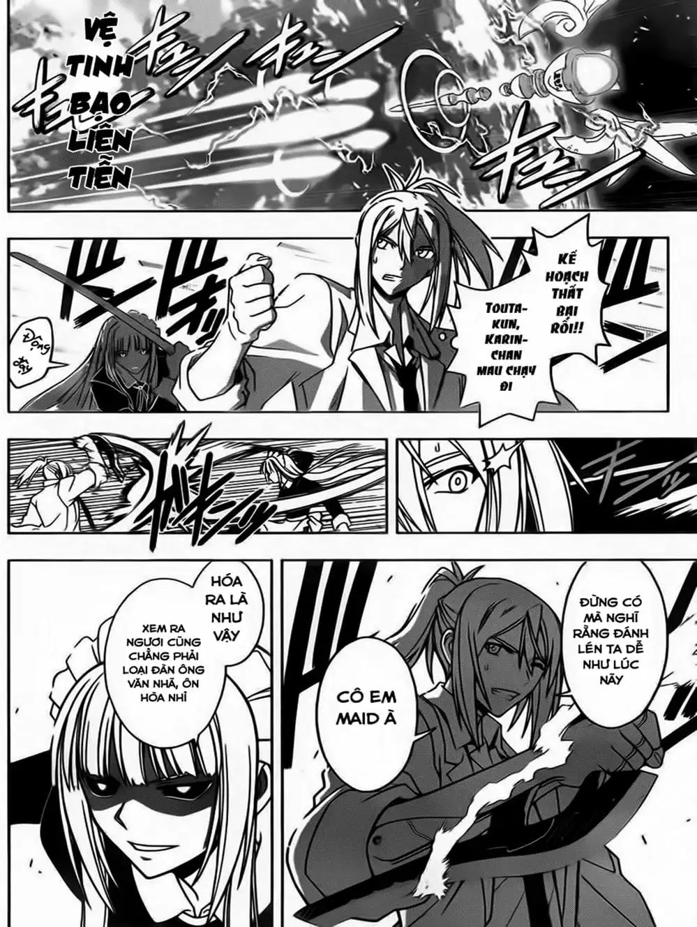 Truyện Tranh Lựa Chọn Phân Kỳ - Uq Holder! trang 9