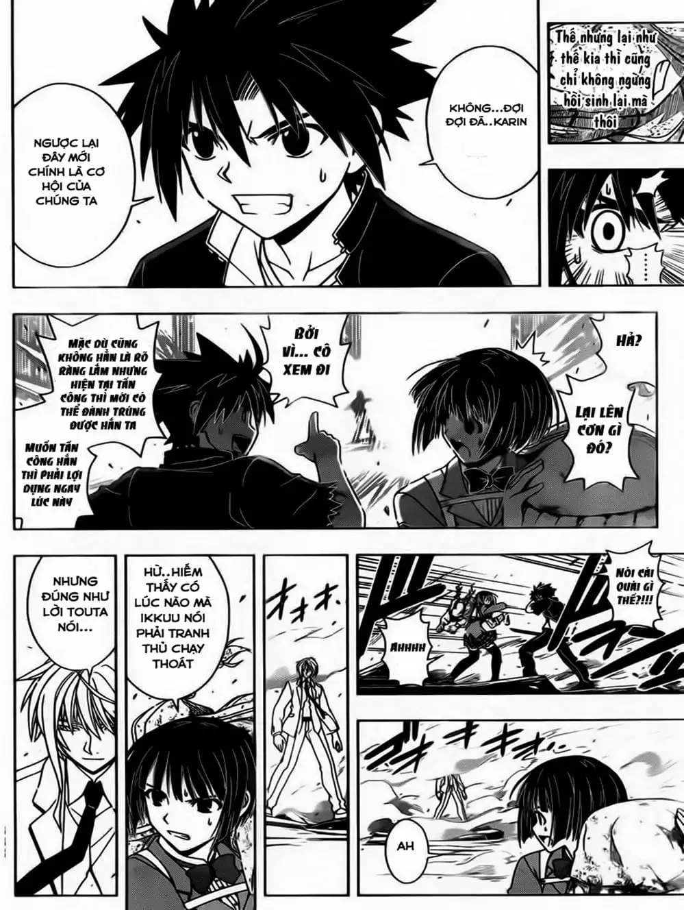 Truyện Tranh Lựa Chọn Phân Kỳ - Uq Holder! trang 9