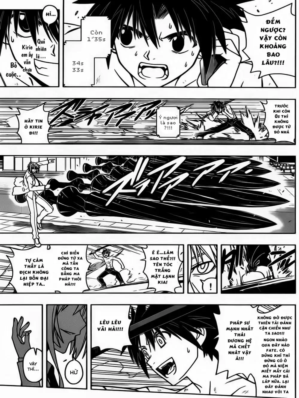 Truyện Tranh Lựa Chọn Phân Kỳ - Uq Holder! trang 9