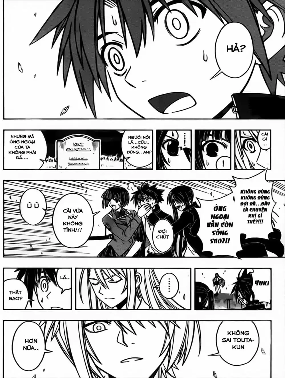 Truyện Tranh Lựa Chọn Phân Kỳ - Uq Holder! trang 9