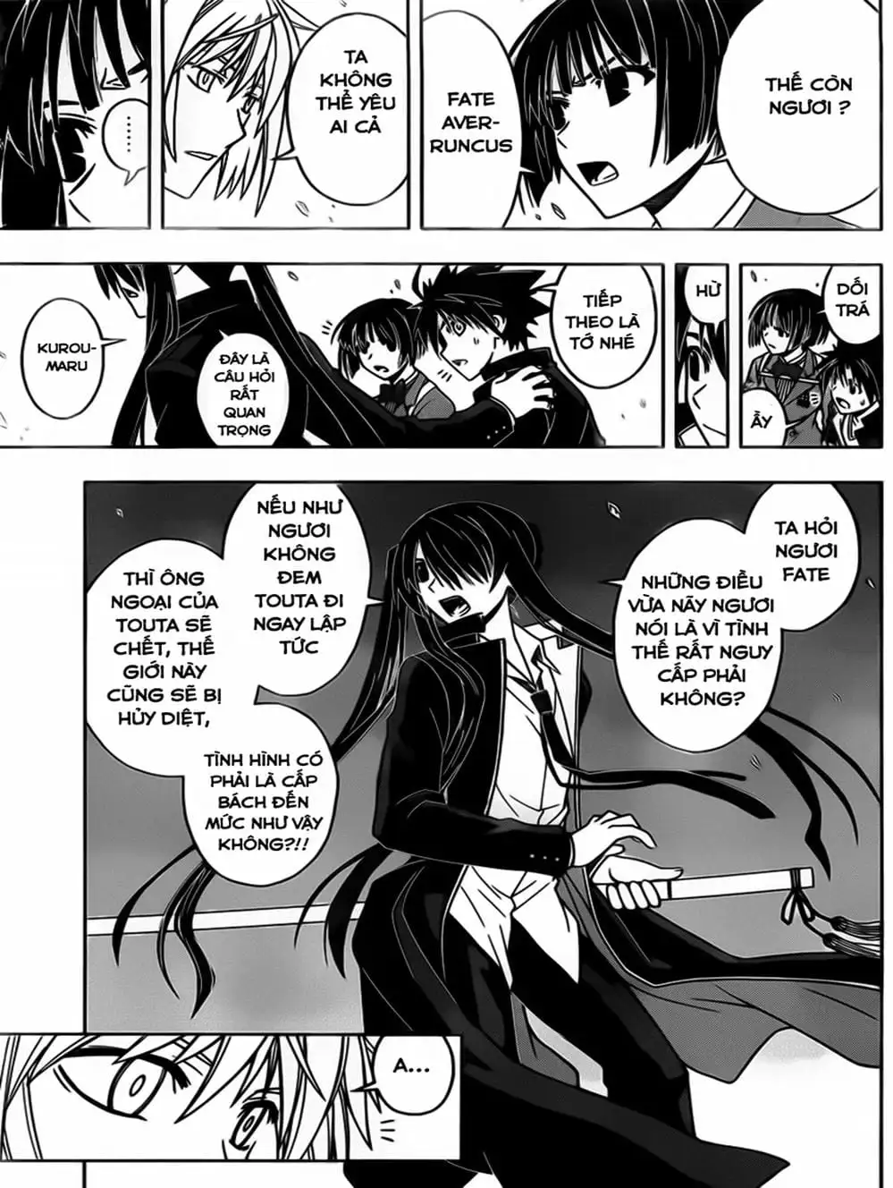 Truyện Tranh Lựa Chọn Phân Kỳ - Uq Holder! trang 9
