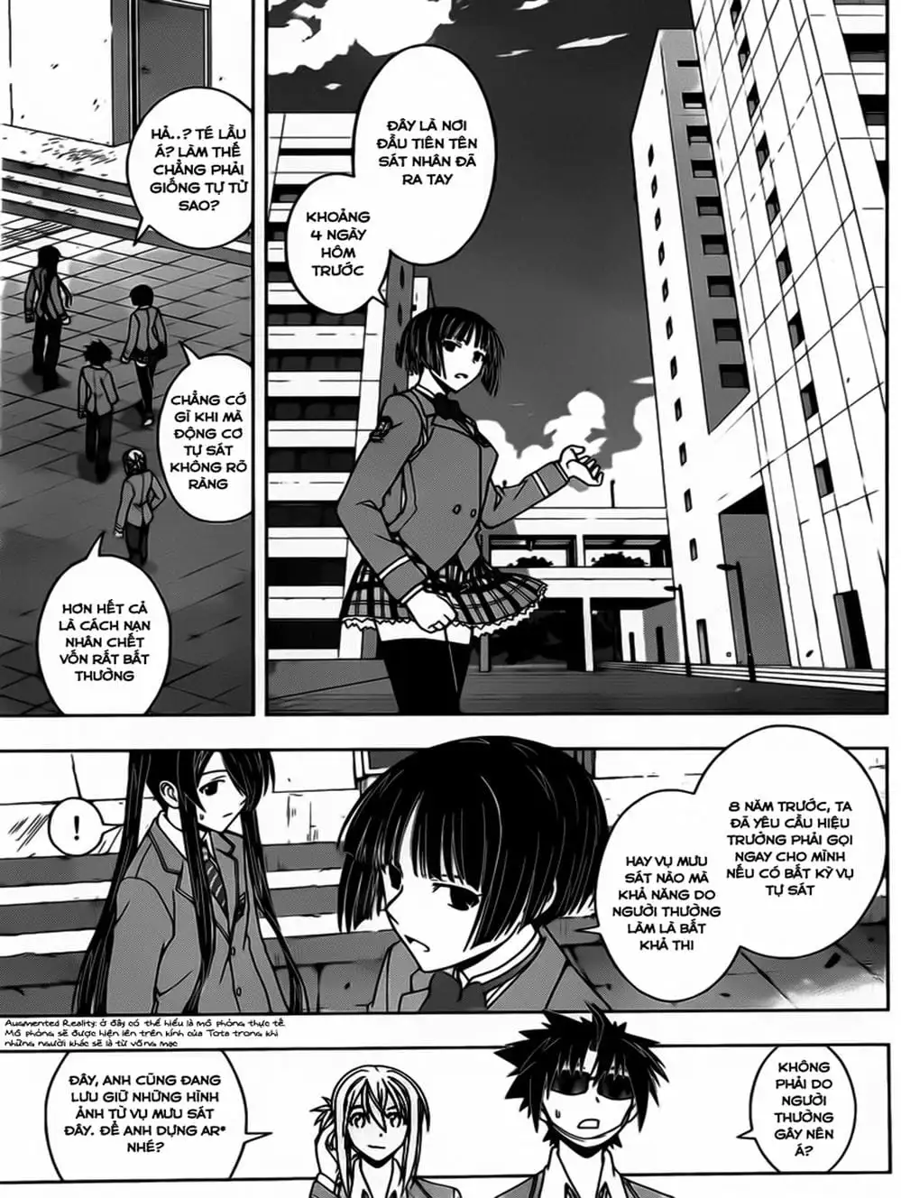 Truyện Tranh Lựa Chọn Phân Kỳ - Uq Holder! trang 9