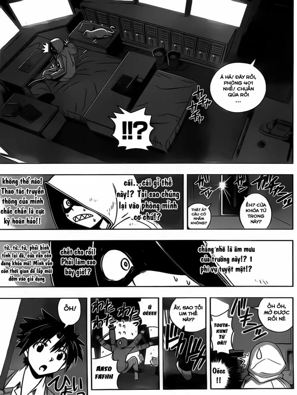 Truyện Tranh Lựa Chọn Phân Kỳ - Uq Holder! trang 9