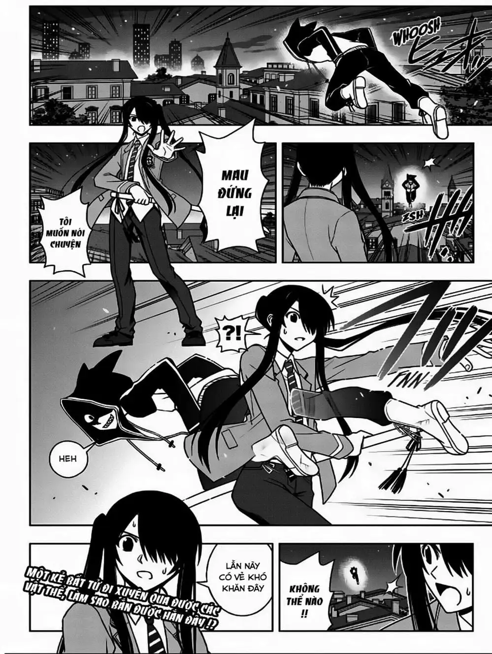 Truyện Tranh Lựa Chọn Phân Kỳ - Uq Holder! trang 9