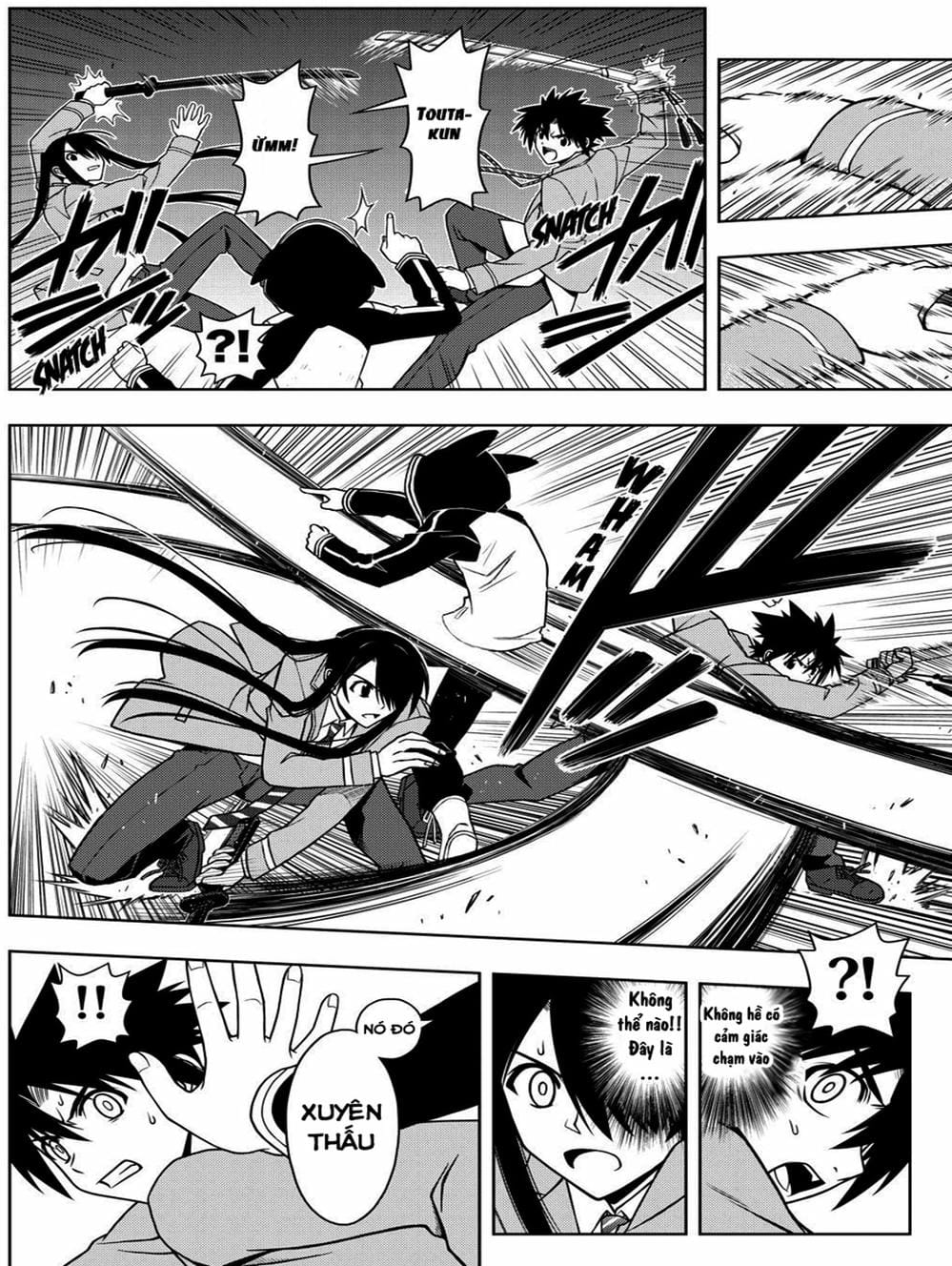 Truyện Tranh Lựa Chọn Phân Kỳ - Uq Holder! trang 9