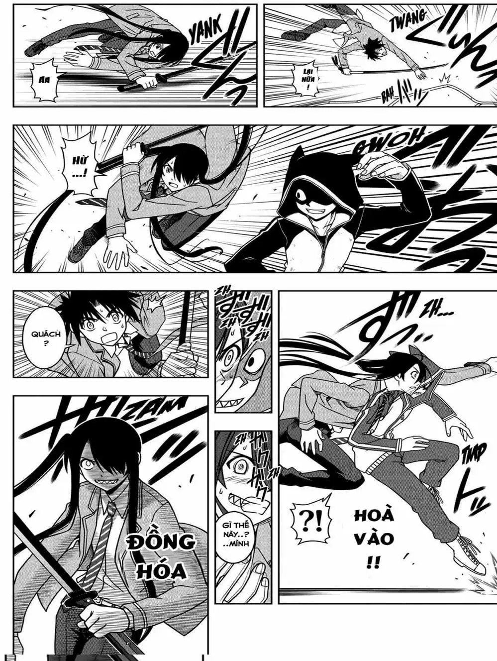 Truyện Tranh Lựa Chọn Phân Kỳ - Uq Holder! trang 9