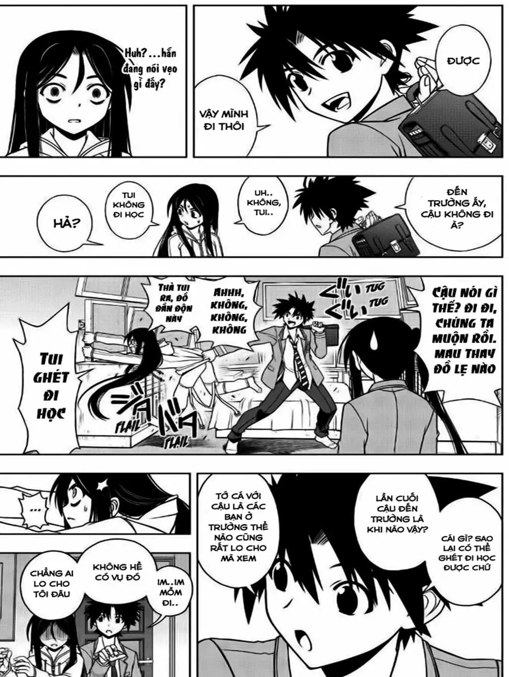 Truyện Tranh Lựa Chọn Phân Kỳ - Uq Holder! trang 9