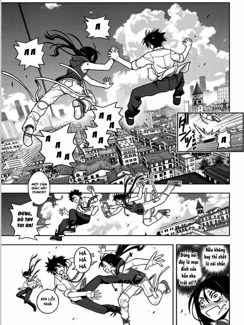 Truyện Tranh Lựa Chọn Phân Kỳ - Uq Holder! trang 9