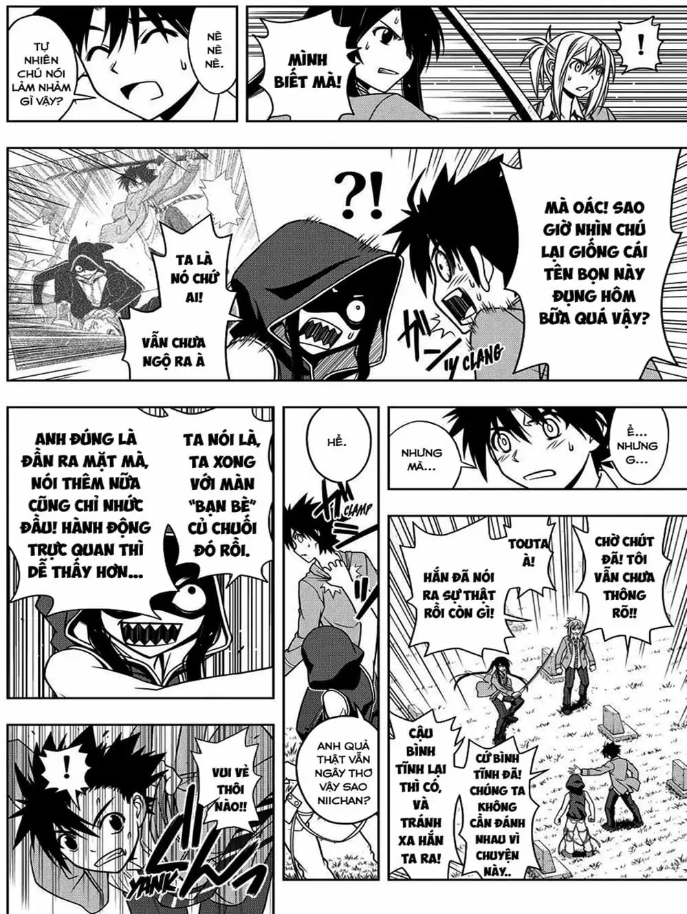 Truyện Tranh Lựa Chọn Phân Kỳ - Uq Holder! trang 9