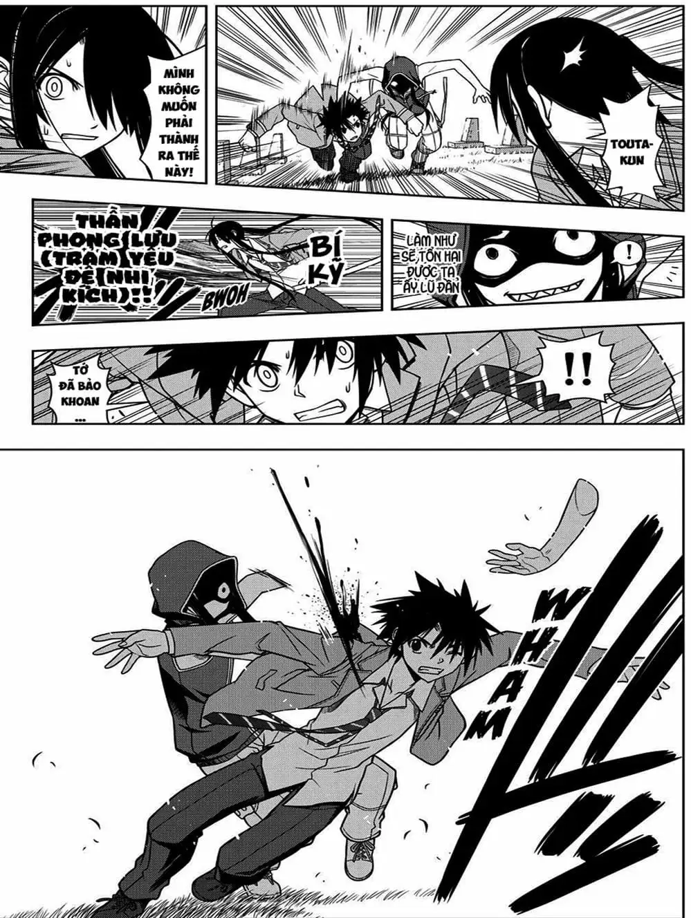 Truyện Tranh Lựa Chọn Phân Kỳ - Uq Holder! trang 9